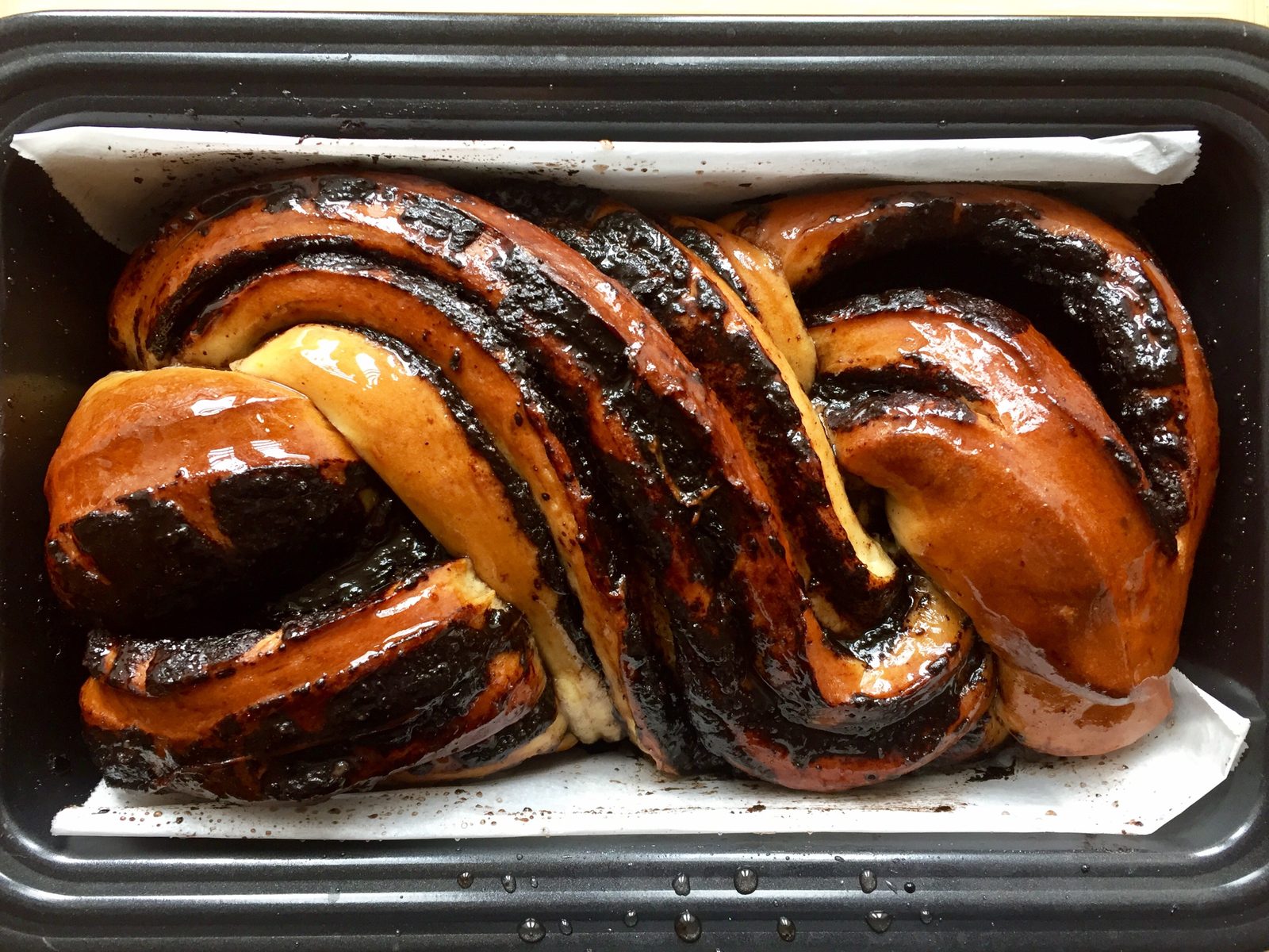 Babka de chocolate